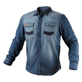 Camicia da lavoro DENIM, taglia XXXL