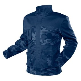 CAMO Navy giacca da lavoro, taglia XXL