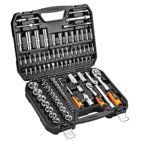 Chavi a bussola 1/4", 1/2" set 94 pz,