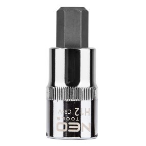 Chiave esagonale con Bussola 1/2", H12 x 55 mm