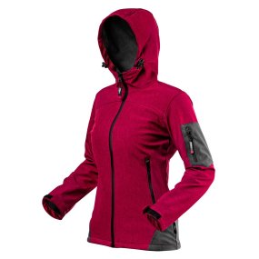 Giacca da lavoro Donna in softshell, membrana idrorepellente 5000, traspirante 3000, taglia S