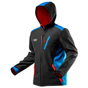 Giacca da lavoro in softshell HD+, traspirante 3000, idrorepellente 5000, L