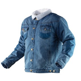 Giacca di jeans isolata DENIM, taglia XL