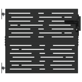 Cancello da giardino Nero...