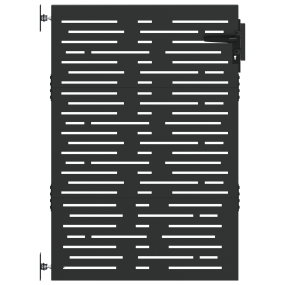 Cancello da giardino Nero...