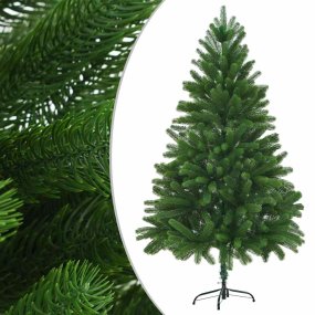 Albero di Natale Artificiale Realistico con Punte 210 cm Verde